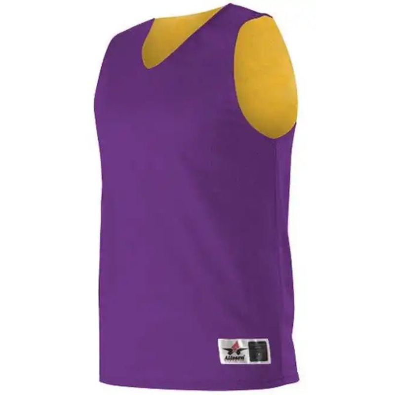 Alleson Athletic 560R Adult Reversible Mesh Tank – Purple Gold