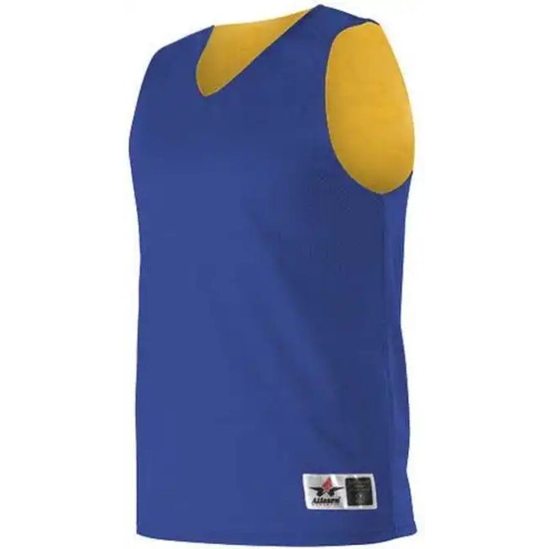Alleson Athletic 560R Adult Reversible Mesh Tank – Royal Gold