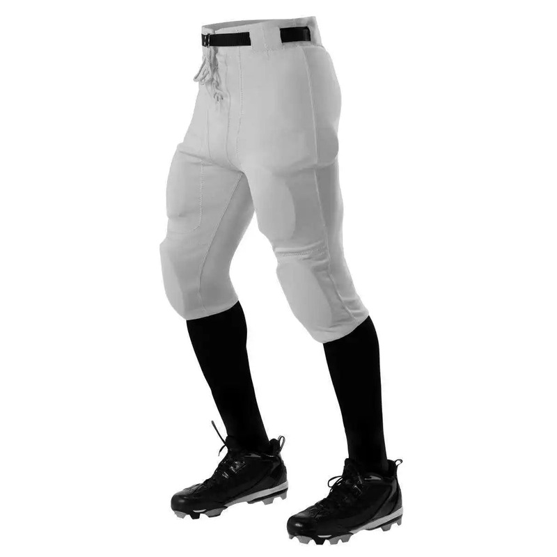 Alleson Athletic 610SLY Youth Practice Football Pant (Pads Not Included) – Gray