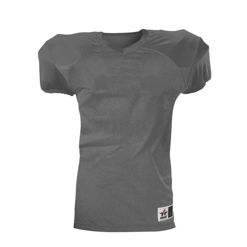 Alleson Athletic 751Y Youth Pro Game Football Jersey – Charcoal