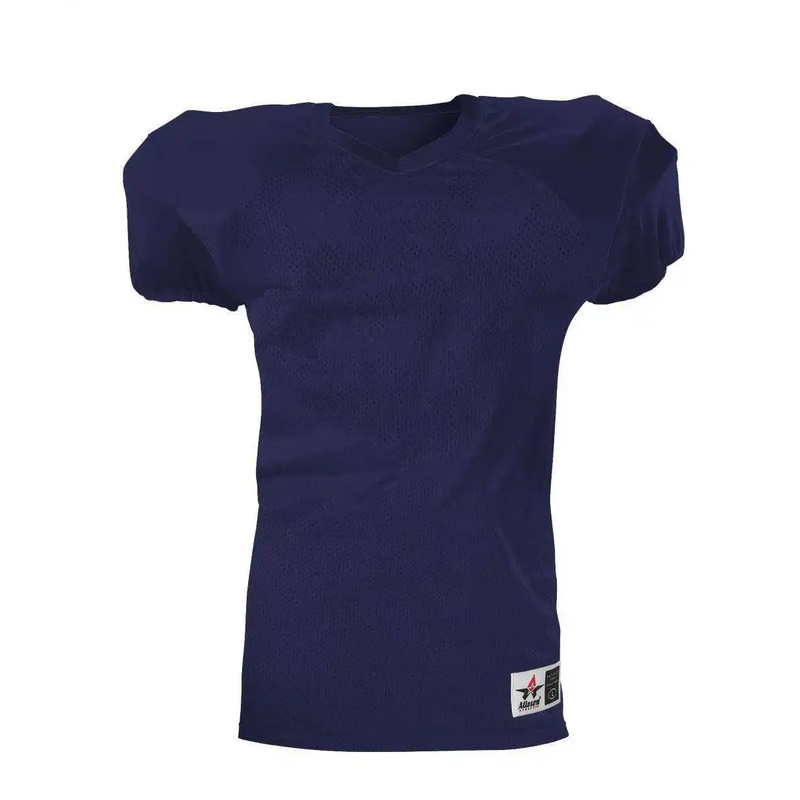 Alleson Athletic 751Y Youth Pro Game Football Jersey – Navy