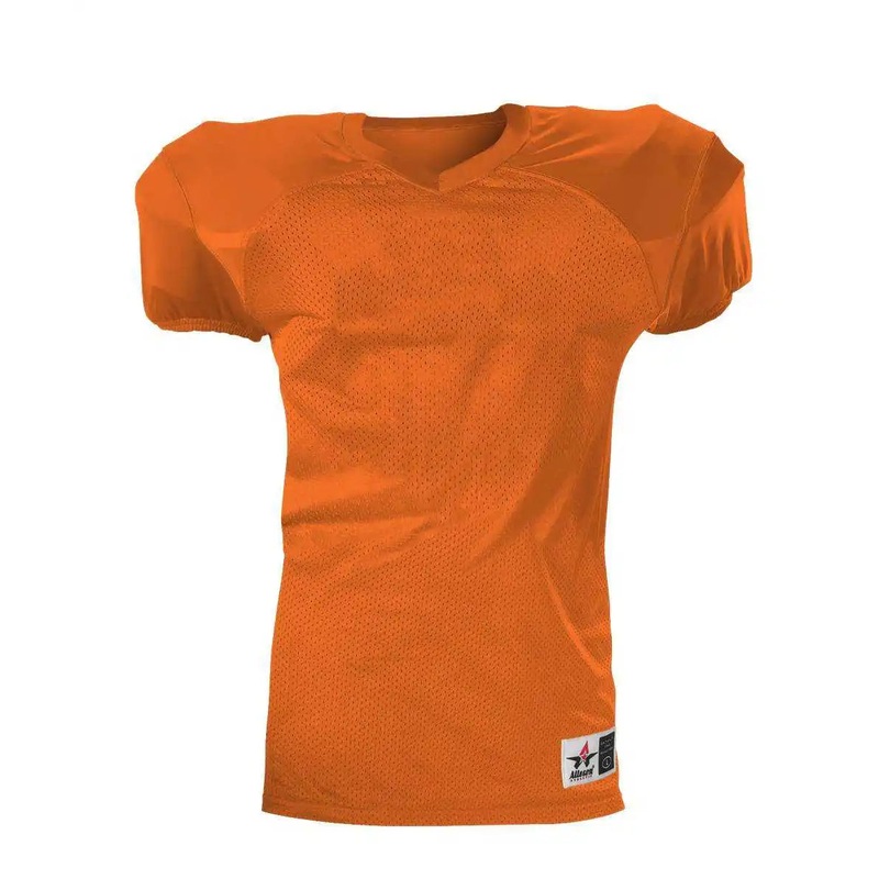 Alleson Athletic 751Y Youth Pro Game Football Jersey – Orange