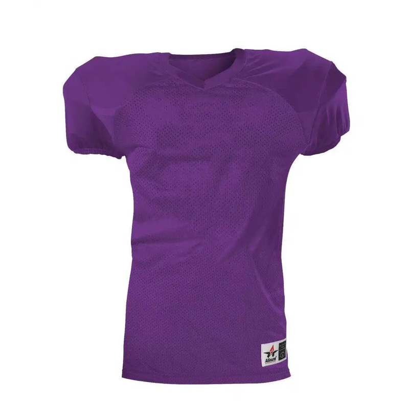 Alleson Athletic 751Y Youth Pro Game Football Jersey – Purple