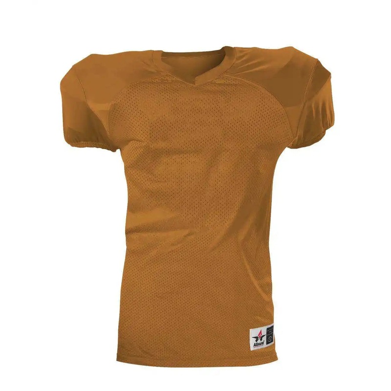 Alleson Athletic 751Y Youth Pro Game Football Jersey – Texas Orange