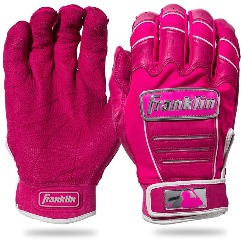 Franklin CFX Chrome Mother’s Day Men’s Batting Gloves – (21681F)