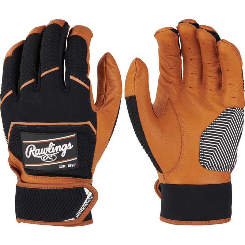 Rawlings Workhorse Adult Batting Gloves – WH22BG-CAR/B
