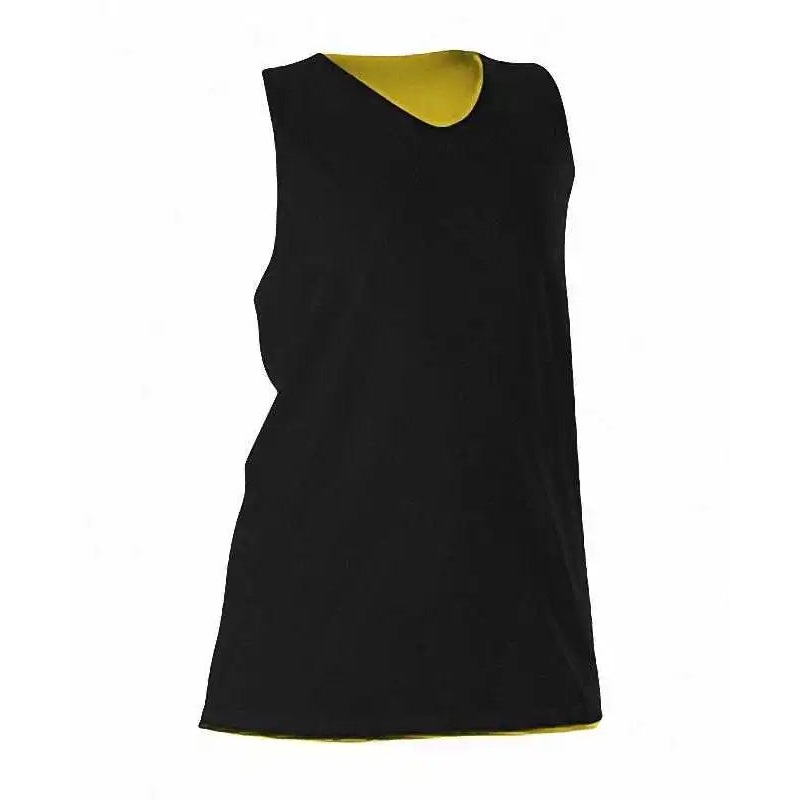 Alleson Athletic 506CRW Women’s Reversible Racerback Tank – Black Light Gold