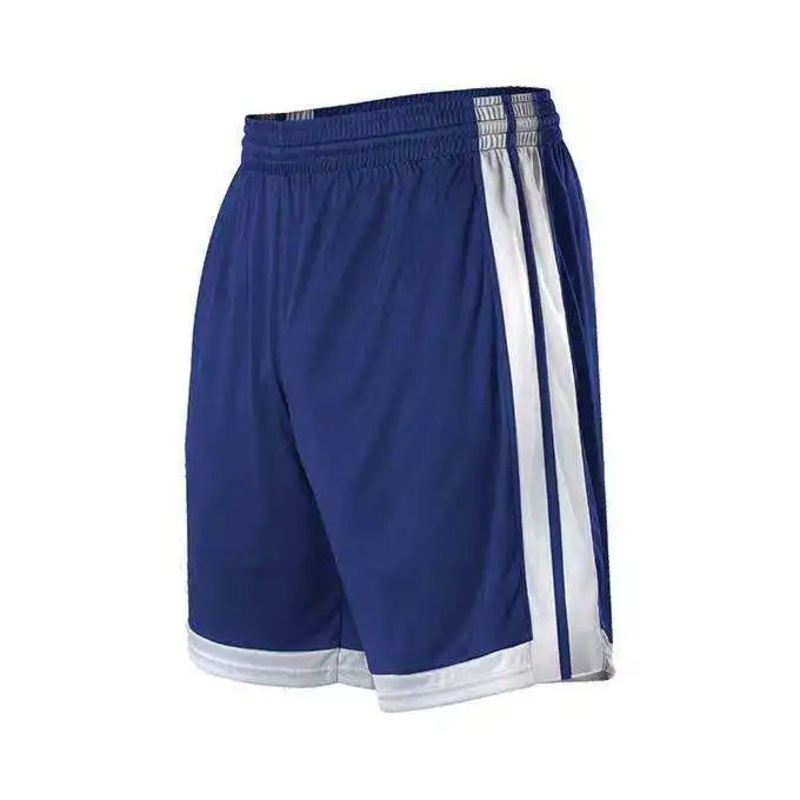 Alleson Athletic 538P Mens Single Ply Basketball Short – Navy White