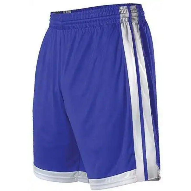 Alleson Athletic 538PW Womens Single Ply Basketball Short – Royal White