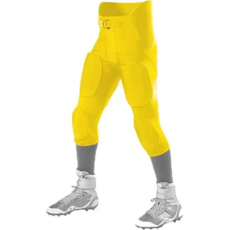 Alleson Athletic 689S Adult Intergrated Football Pant (Pads Not Included) – Light Gold