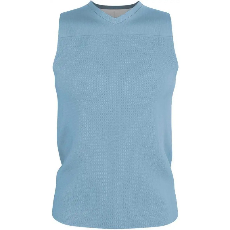 Alleson Athletic A105BY Youth NBA Blank Reversible Game Jersey – Sky Blue White