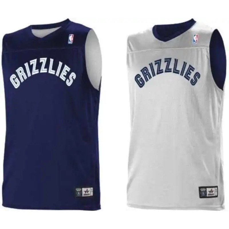 Alleson Athletic A105LA Adult NBA Logo Reversible Game Jersey – Memphis Grizzlies