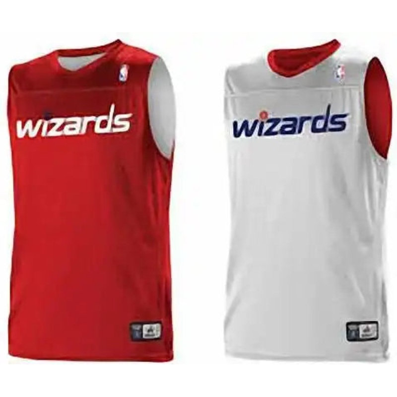 Alleson Athletic A105LA Adult NBA Logo Reversible Game Jersey – Washington Wizards