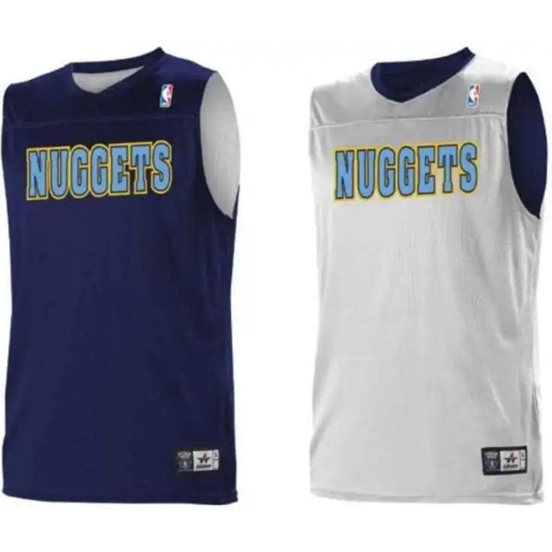Alleson Athletic A105LY Youth NBA Logo Reversible Jersey – Denver Nuggets