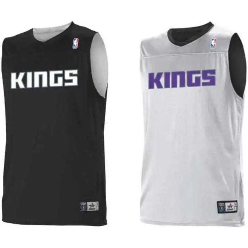 Alleson Athletic A105LY Youth NBA Logo Reversible Jersey – Sacramento Kings