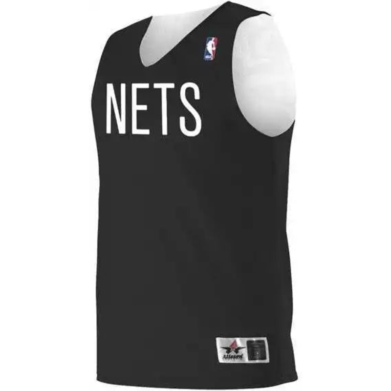 Alleson Athletic A115LA Adult NBA Logo’d Reversible Jersey – Brooklyn Nets