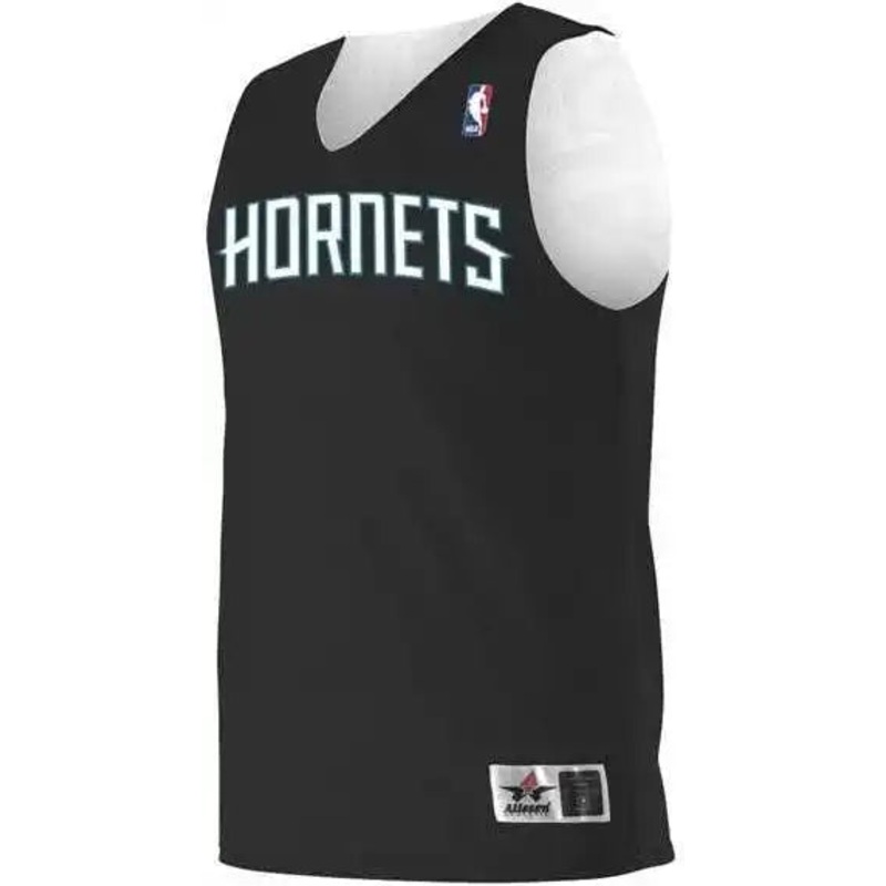 Alleson Athletic A115LA Adult NBA Logo’d Reversible Jersey – Charlotte Hornets