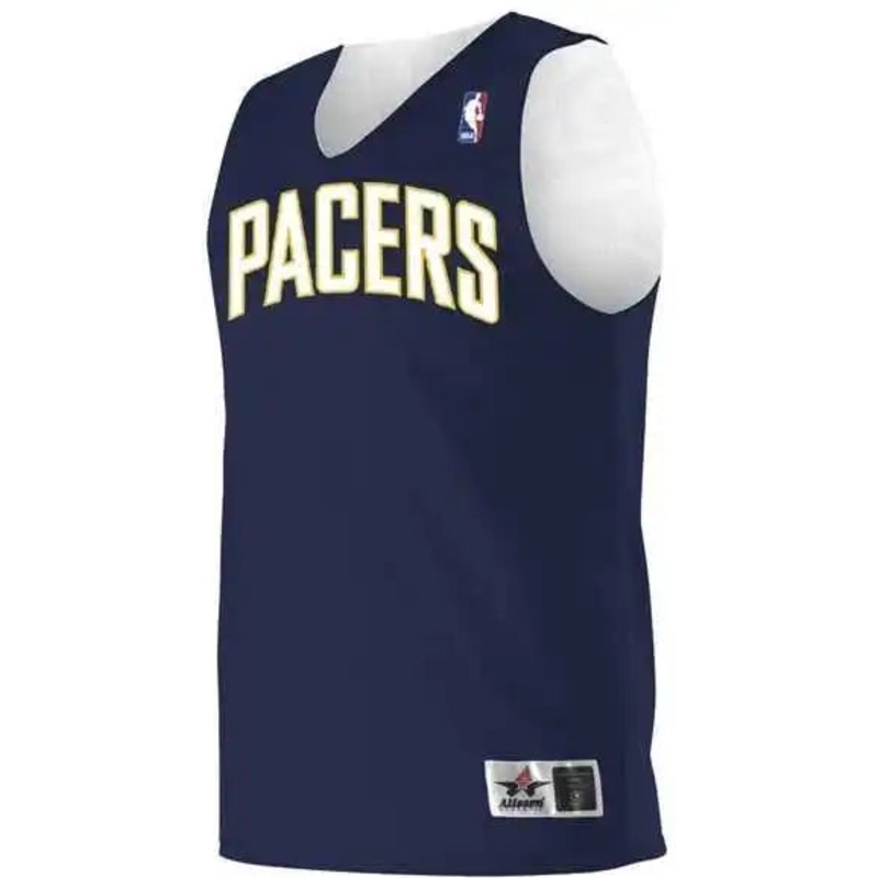 Alleson Athletic A115LA Adult NBA Logo’d Reversible Jersey – Indiana Pacers