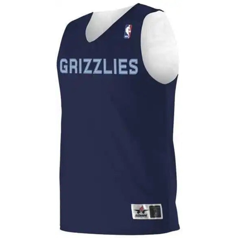 Alleson Athletic A115LA Adult NBA Logo’d Reversible Jersey – Memphis Grizzlies