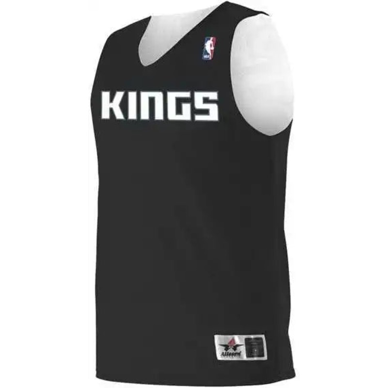 Alleson Athletic A115LA Adult NBA Logo’d Reversible Jersey – Sacramento Kings