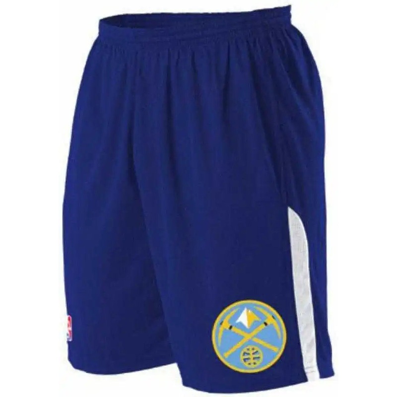Alleson Athletic A205LA Adult NBA Logo Game Short – Denver Nuggets