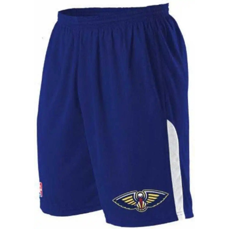 Alleson Athletic A205LY Youth NBA Logo Game Short – New Orleans Pelicans