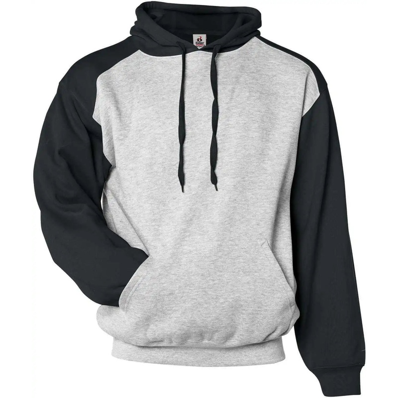 Badger Sport 2449 Athletic Fleece Sport Youth Hoodie – Oxford Black