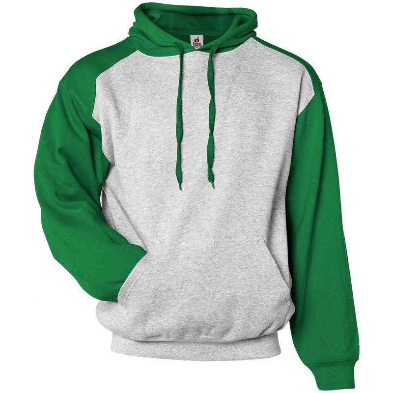 Badger Sport 2449 Athletic Fleece Sport Youth Hoodie – Oxford Kelly Green