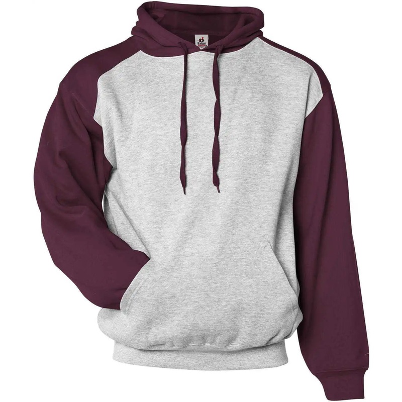 Badger Sport 2449 Athletic Fleece Sport Youth Hoodie – Oxford Maroon