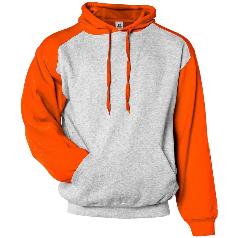 Badger Sport 2449 Athletic Fleece Sport Youth Hoodie – Oxford Orange