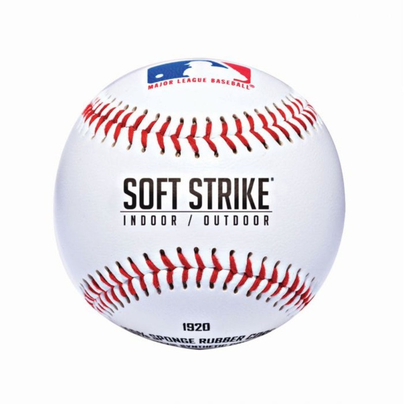 MLB SOFT STRIKE Teeball|White|Dozen|Unit