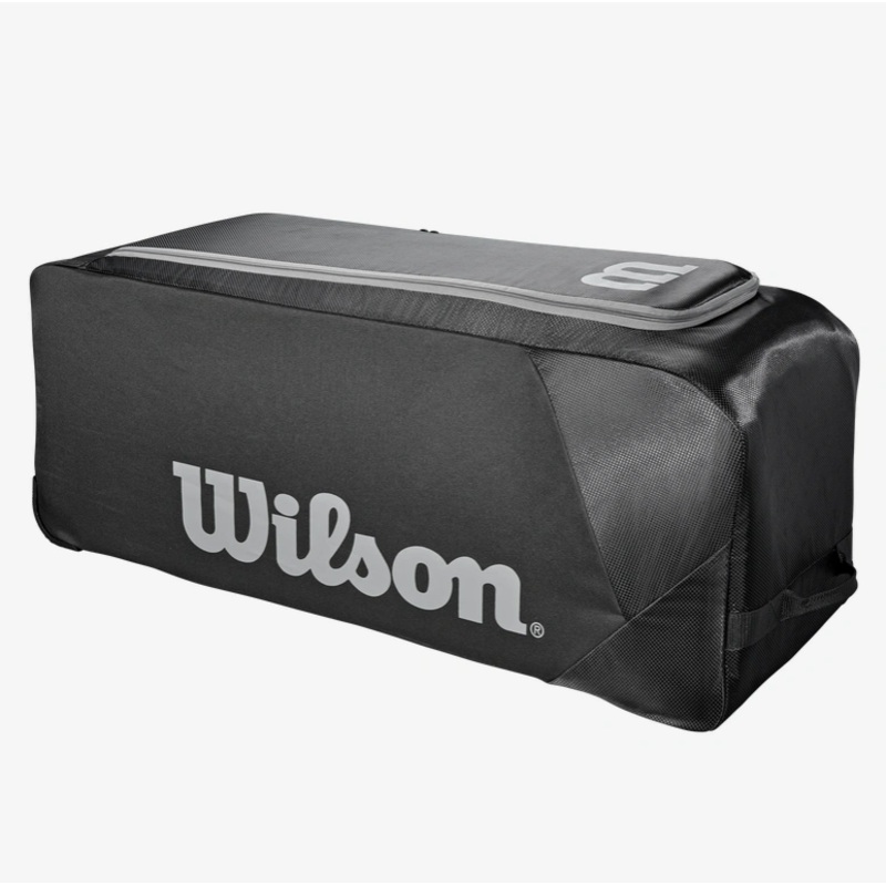 Wilson Catcher’s Team Gear Wheeled Bag – Black