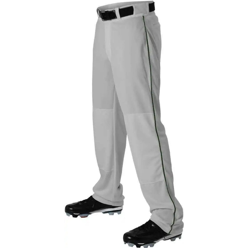 Alleson Athletic 605WLBY Youth Baseball Pant with Braid – Gray Forest