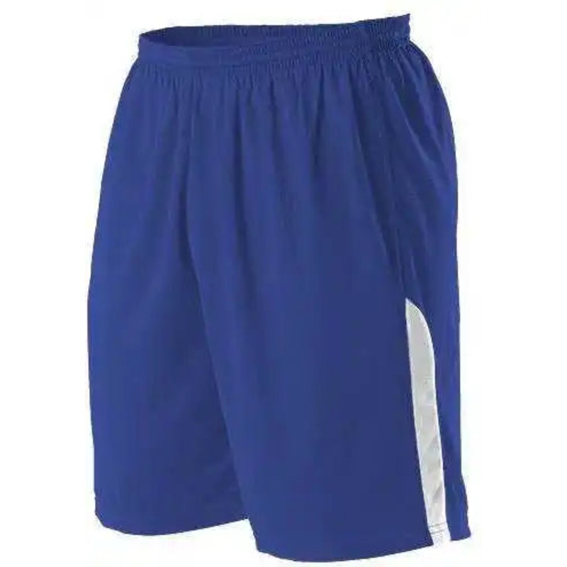 Alleson Athletic A205BA Adult NBA Blank Game Short – Royal White