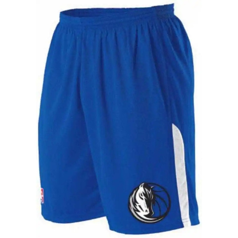 Alleson Athletic A205LA Adult NBA Logo Game Short – Dallas Mavericks