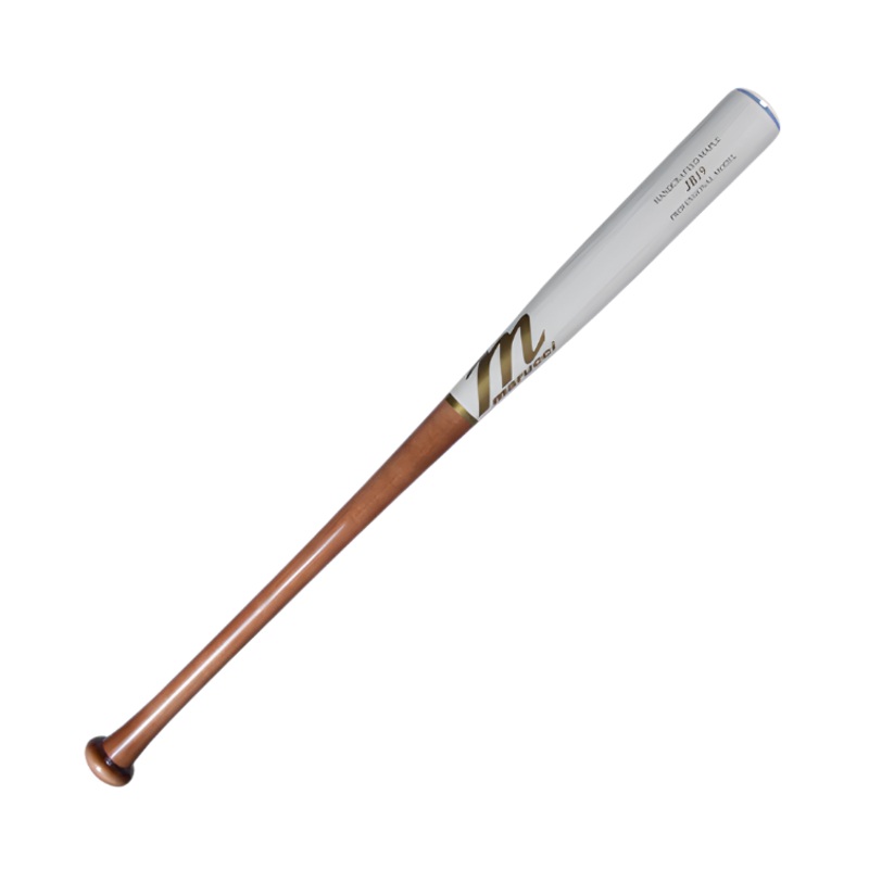 Marucci JB19 Pro Model Wood Bat – Jose Bautista – White Wash/Walnut