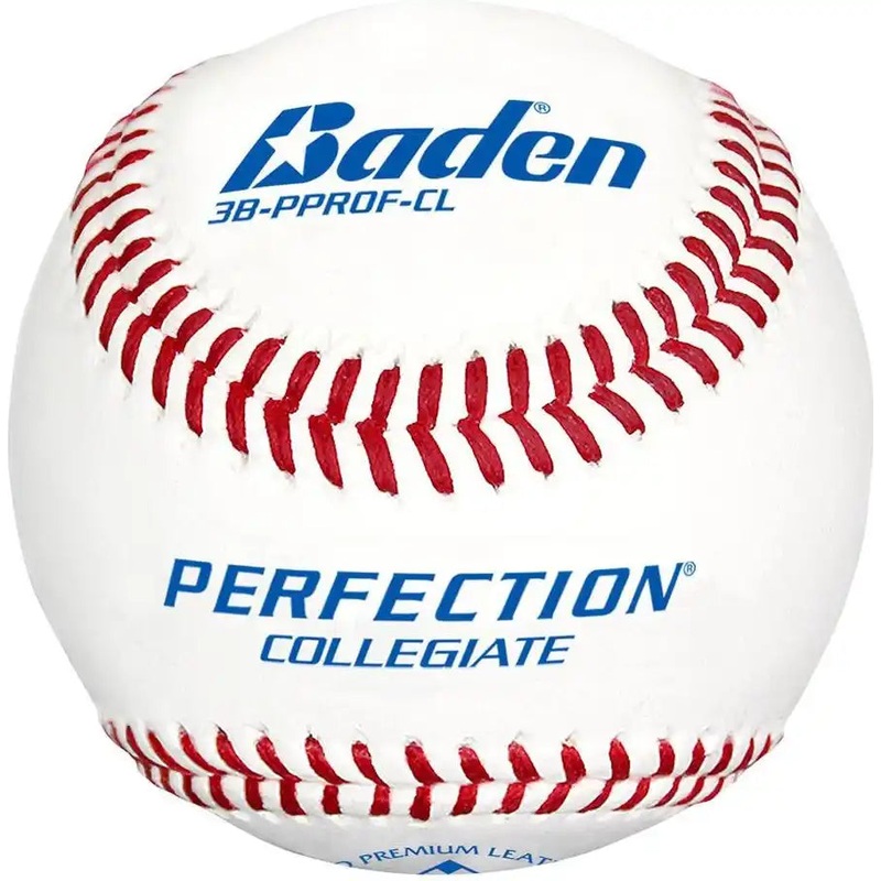 Perfection Collegiate Flat Seam Baseballs-1 dozen