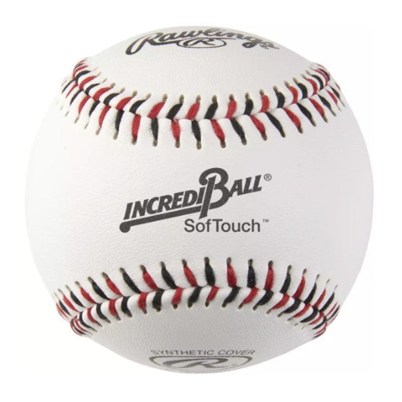 Rawlings INCREDI-BALL 9-inch White Soft Touch Baseball (Dozen)