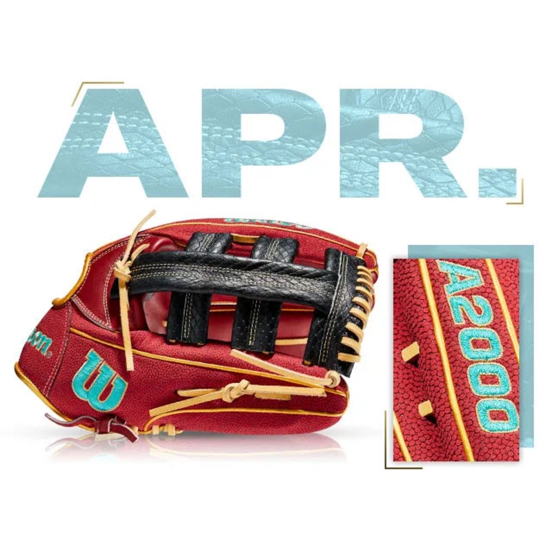 WILSON GOTM #95 CUSTOM A2000 DAVID PERALTA GAME MODEL – APRIL 2021