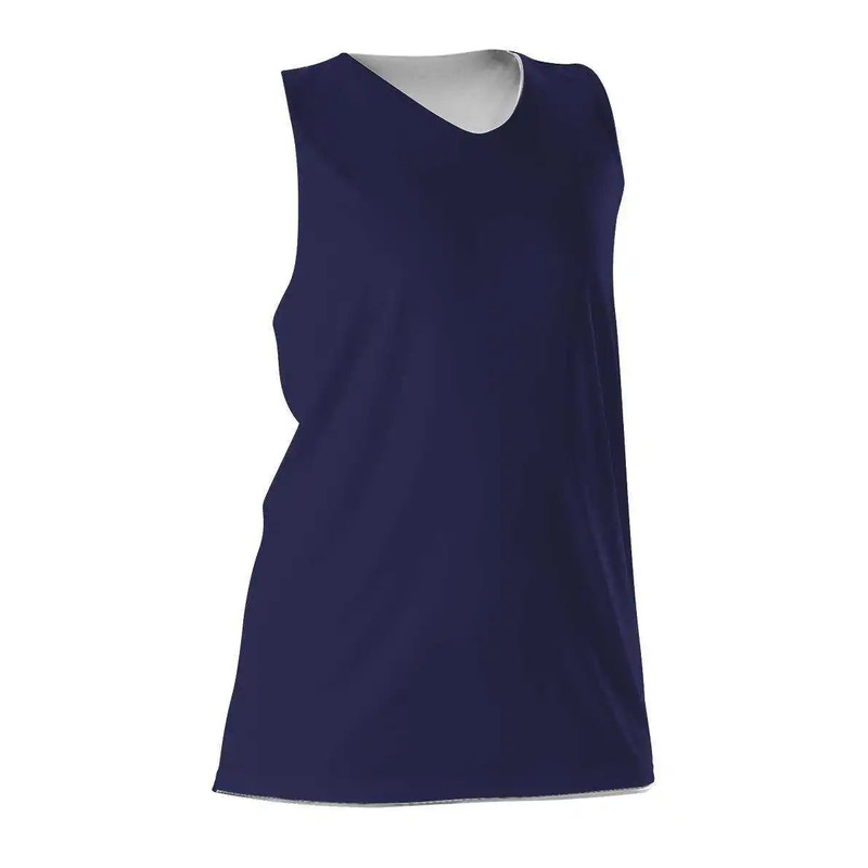 Alleson Athletic 506CRW Women’s Reversible Racerback Tank – Navy White