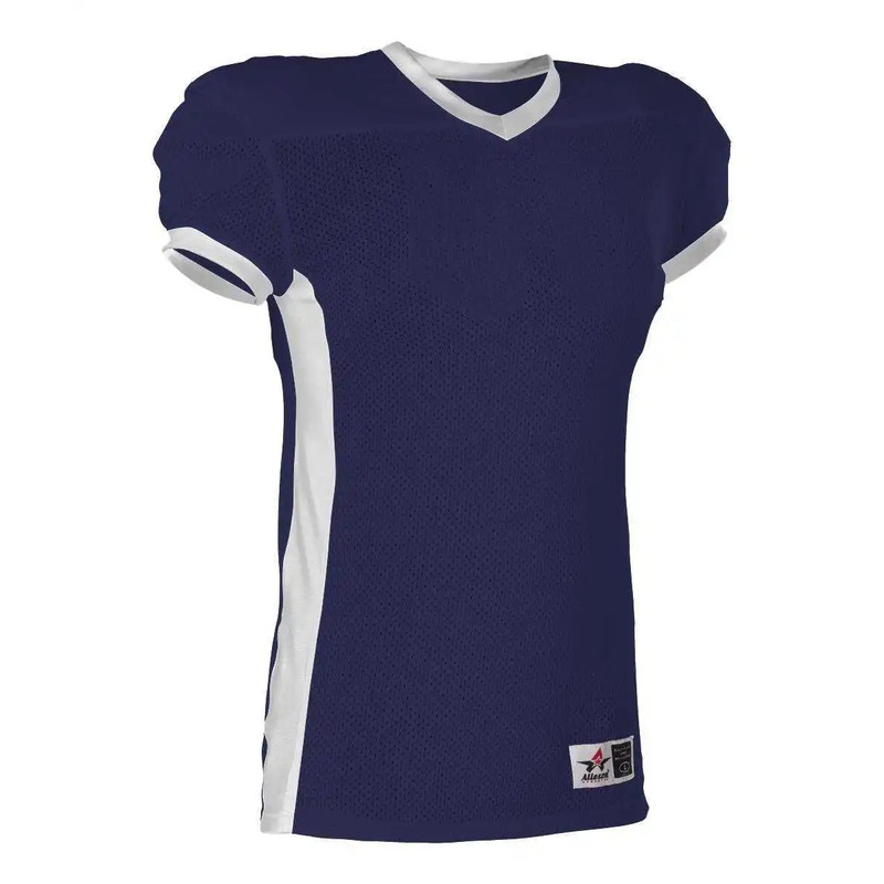 Alleson Athletic 750EY Youth Football Jersey – Navy White