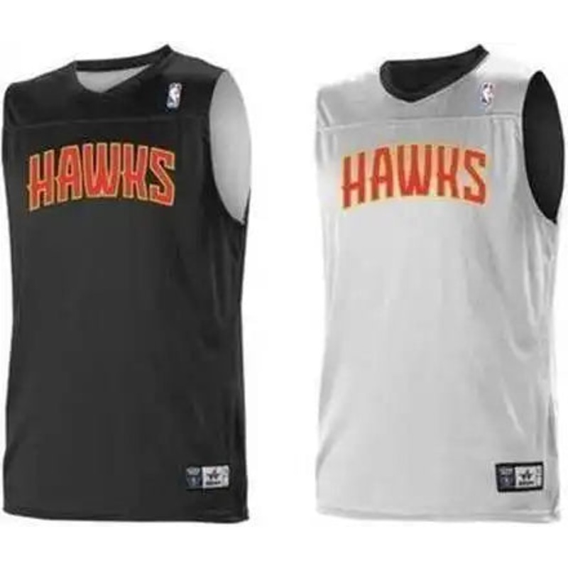 Alleson Athletic A105LA Adult NBA Logo Reversible Game Jersey – Atlanta Hawks