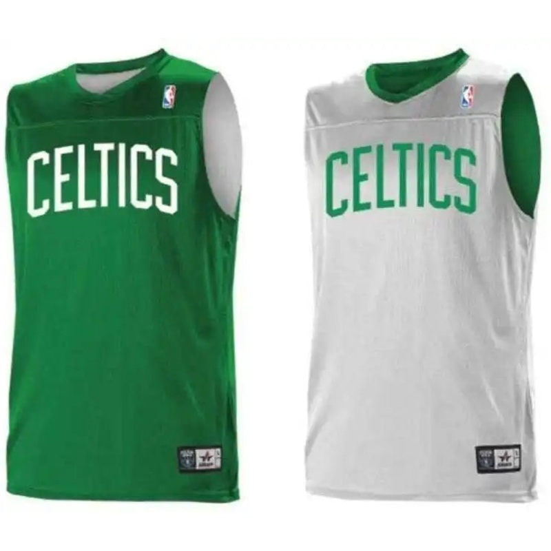 Alleson Athletic A105LA Adult NBA Logo Reversible Game Jersey – Boston Celtics