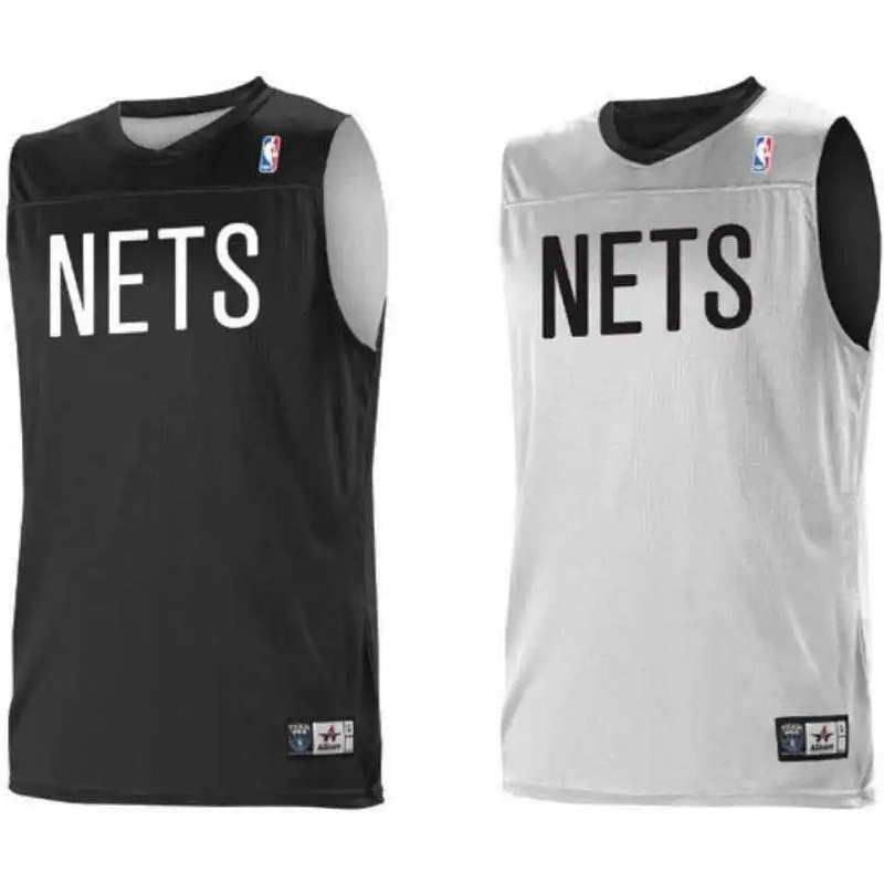 Alleson Athletic A105LA Adult NBA Logo Reversible Game Jersey – Brooklyn Nets