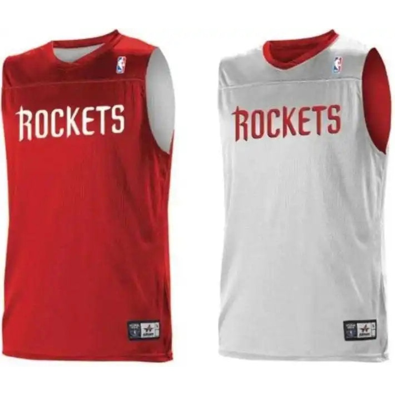 Alleson Athletic A105LA Adult NBA Logo Reversible Game Jersey – Houston Rockets