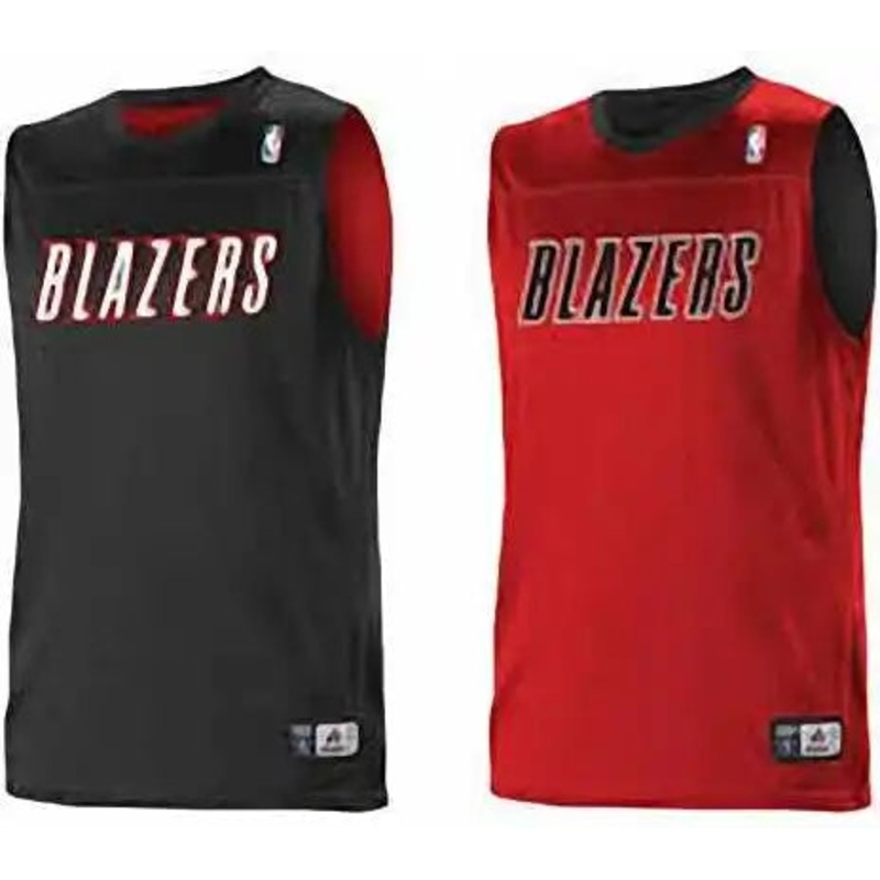 Alleson Athletic A105LA Adult NBA Logo Reversible Game Jersey – Portland Trailblazers