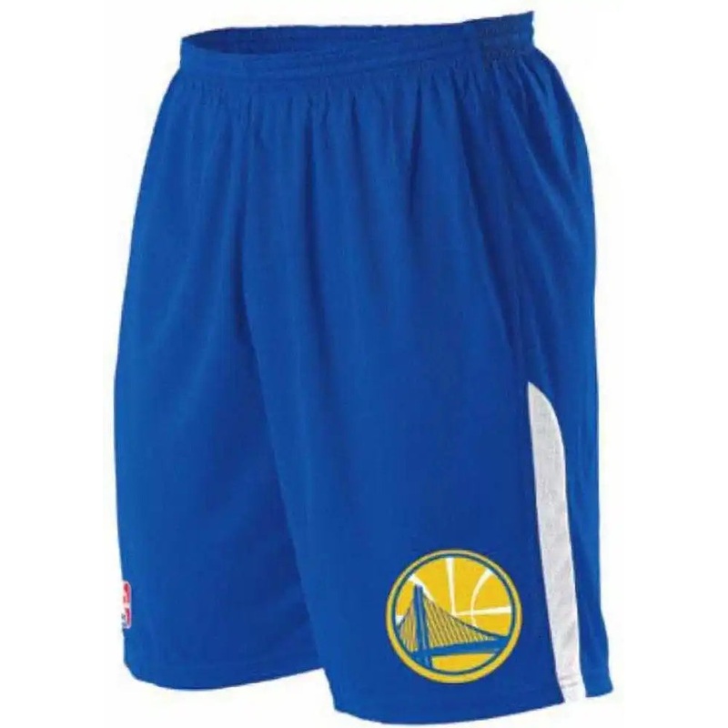 Alleson Athletic A205LA Adult NBA Logo Game Short – Golden State Warriors