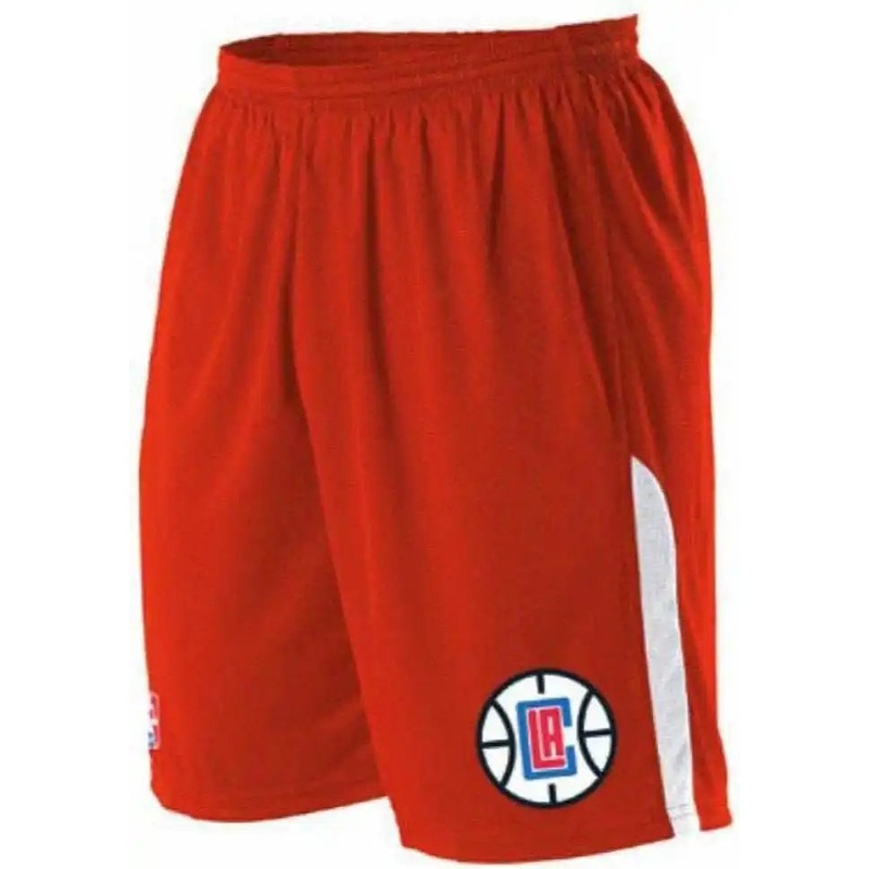 Alleson Athletic A205LA Adult NBA Logo Game Short – Los Angeles Clippers
