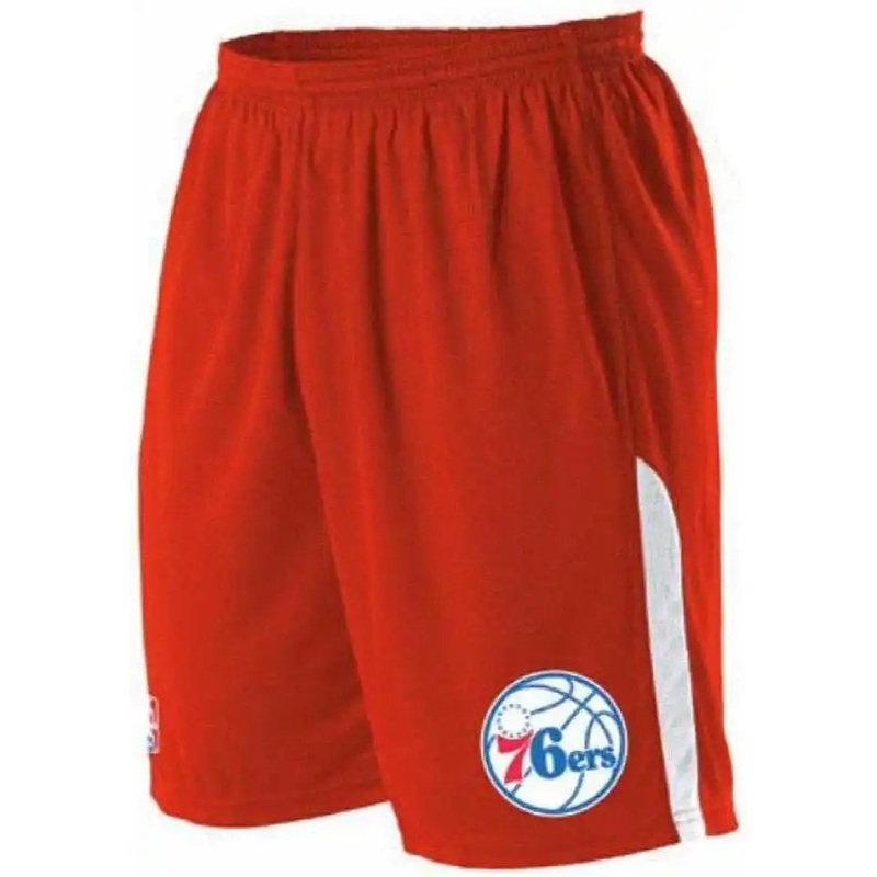 Alleson Athletic A205LA Adult NBA Logo Game Short – Philadelhia 76ers