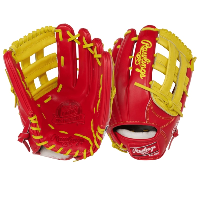 Rawlings Pro Preferred 12 3/4-inch Outfield Baseball Glove – PROS3039-6S